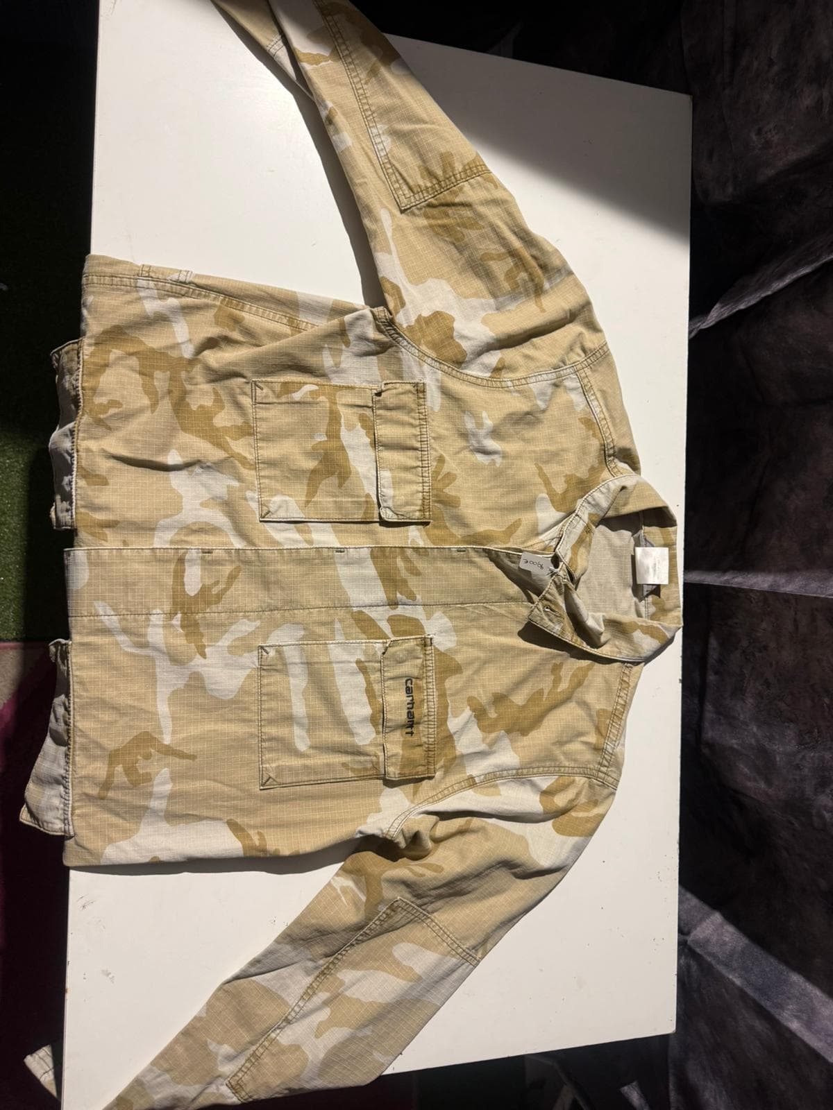 Carhartt Cargo Jacket Desert Camo 00s