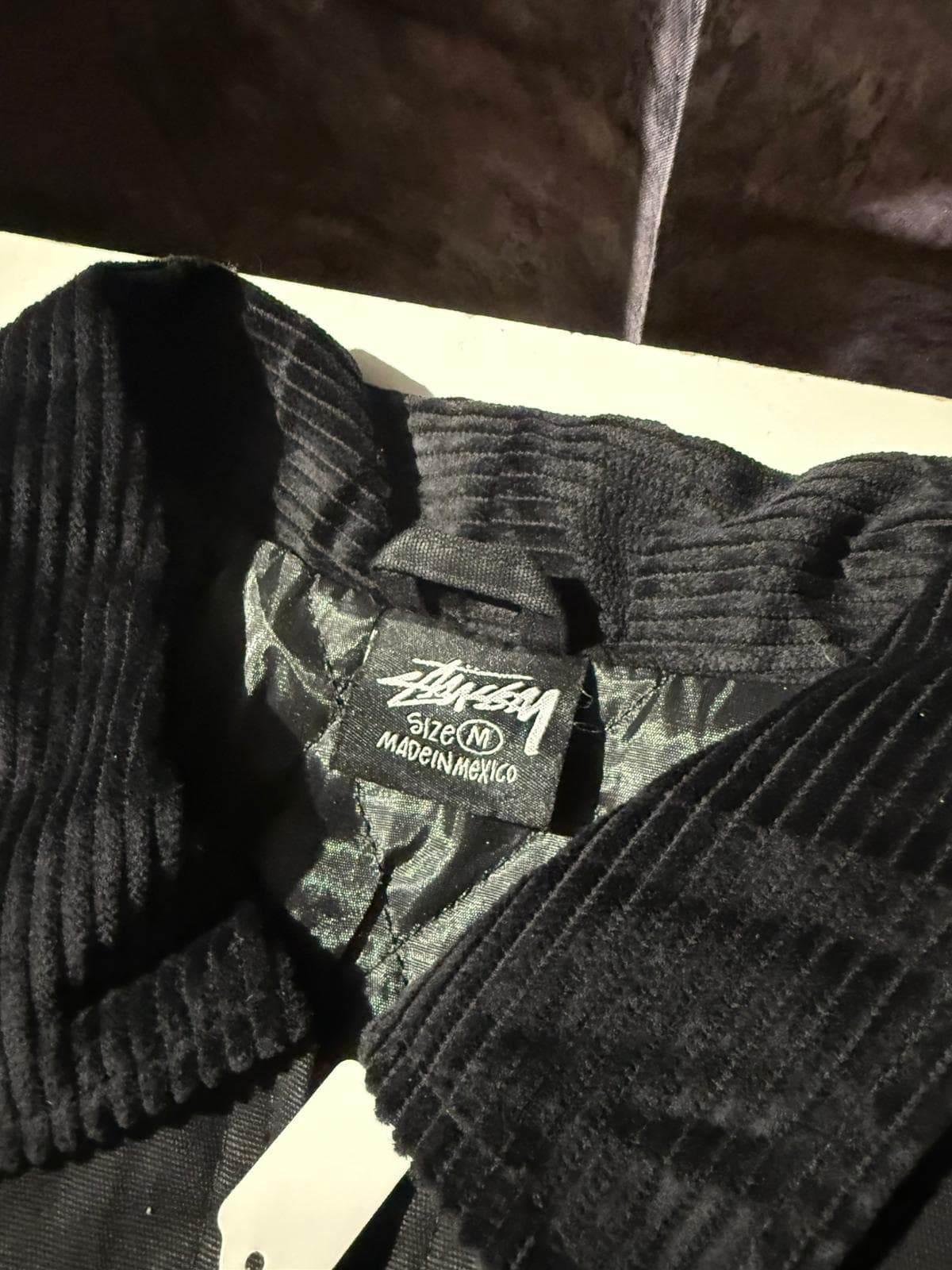 Stüssy Ribbed Knit Sweater Black Y2K Streetwear