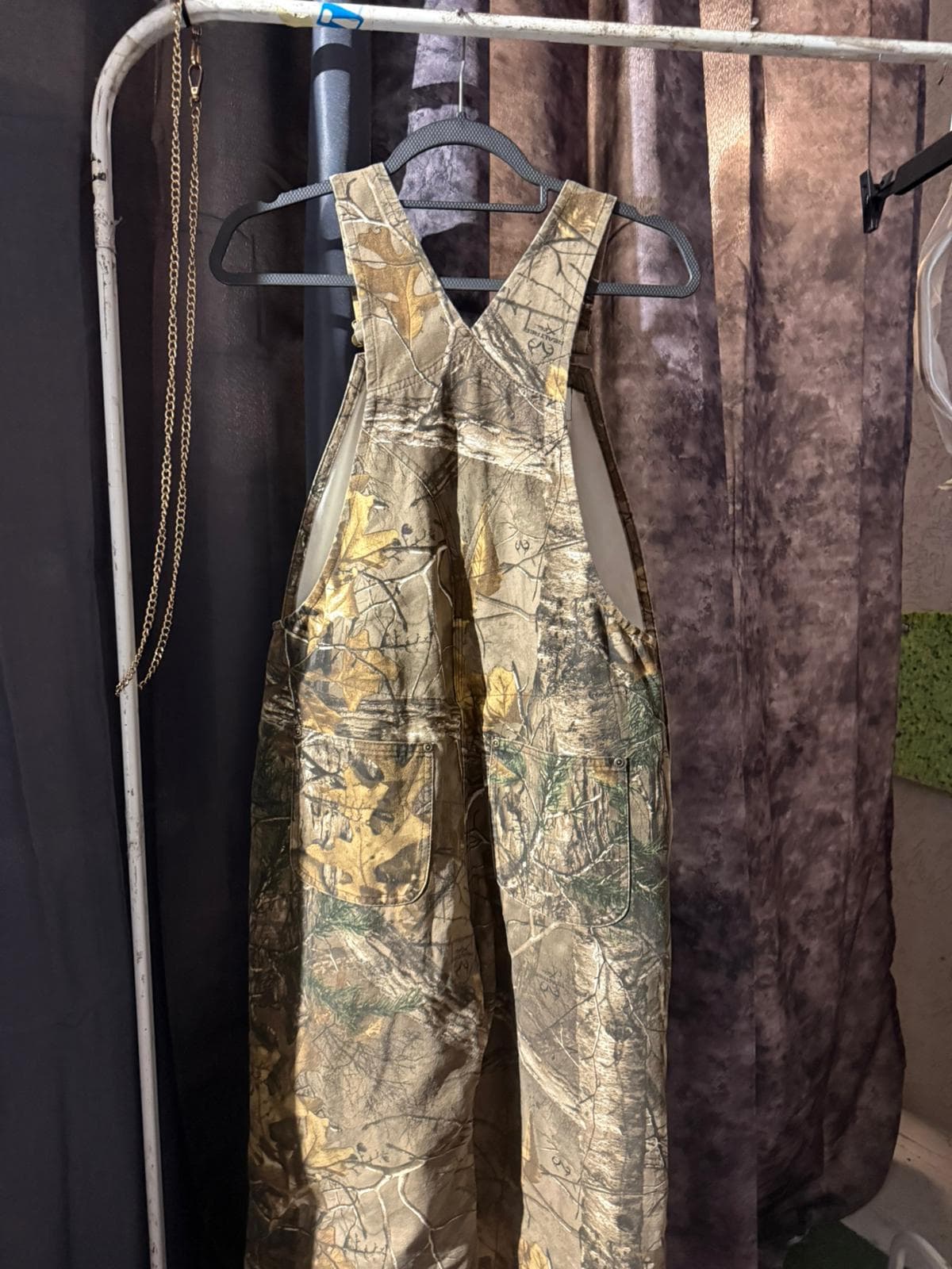 Realtree Camo Bib Overalls 90s Hunting Vintage