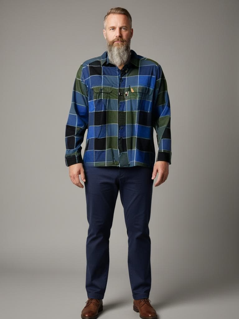 Levi's Plaid Flannel Shirt 90s Navy Green Black Teal