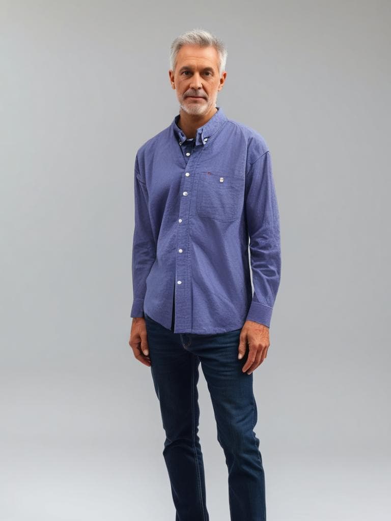 Ralph Lauren Oxford Shirt Button-Down Navy 90s