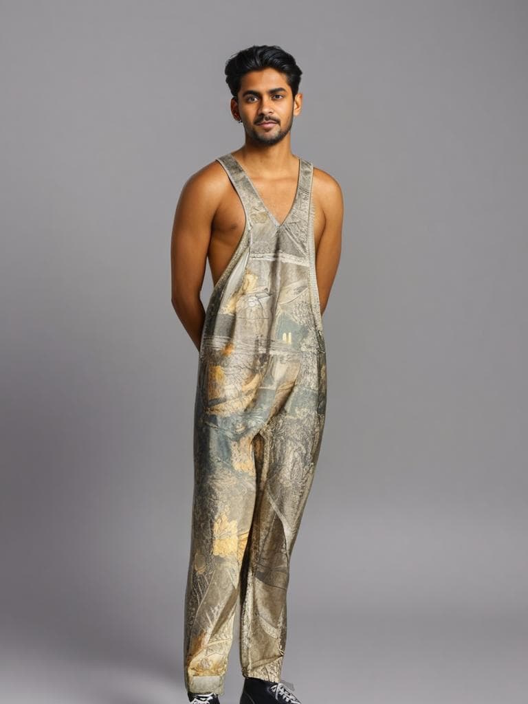 Realtree Camouflage Bib Overalls 90s Hunting Gear